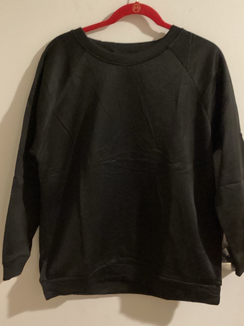 Men's Black Crewneck Sweatshirt - Classic Everyday Pullover